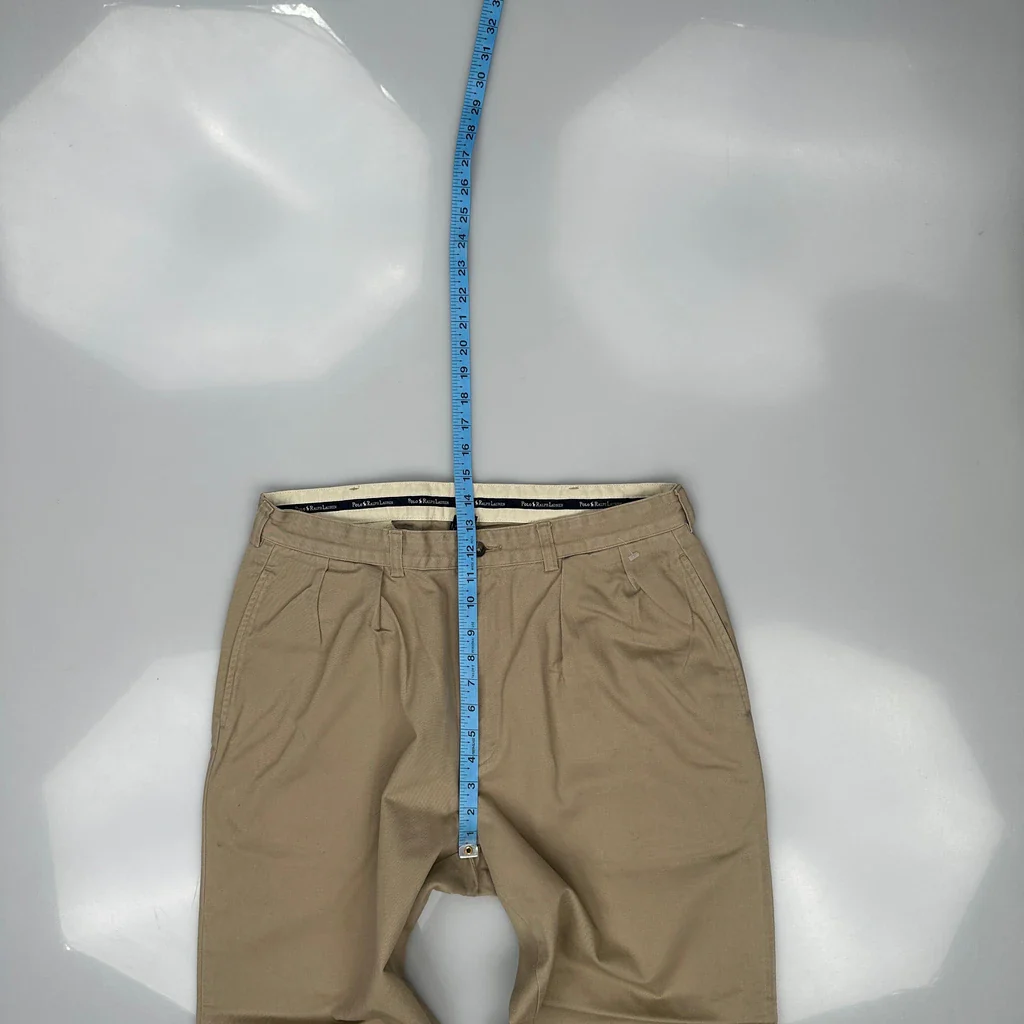 Polo By Ralph Lauren Chinos - 34W 32L Beige Cotton - Image 4