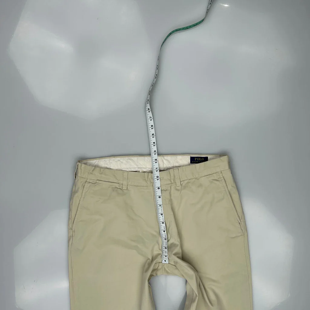 Polo By Ralph Lauren Chinos - 36W 31L Beige Cotton - Image 4