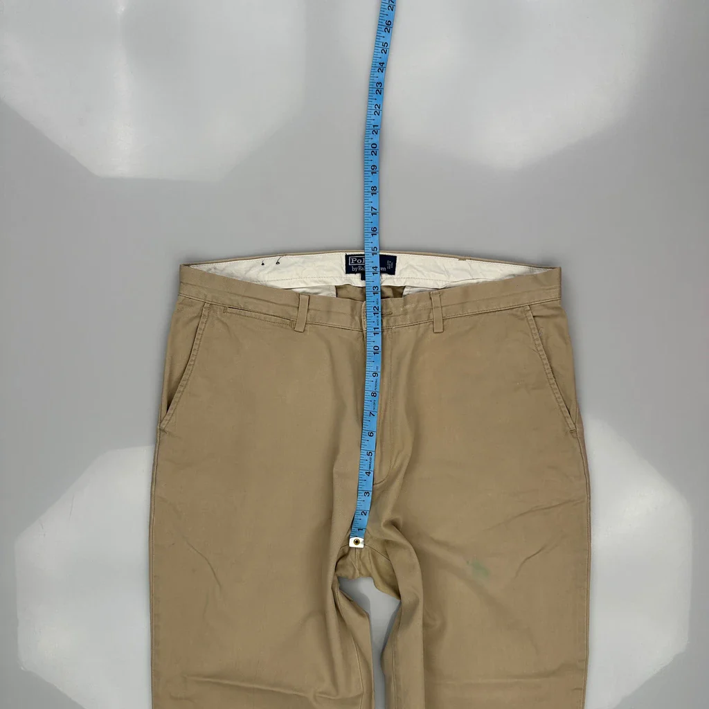 Polo By Ralph Lauren Chinos - 38W 30L Beige Cotton - Image 4