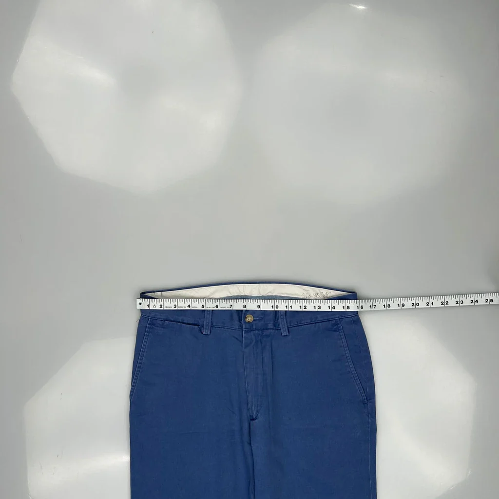Polo By Ralph Lauren Chinos - 32W 29L Blue Cotton - Image 3