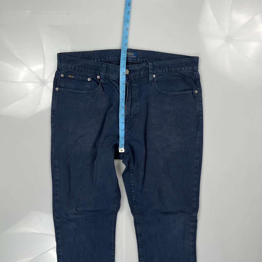 Polo By Ralph Lauren Chinos - 36W 30L Blue Cotton - Image 4