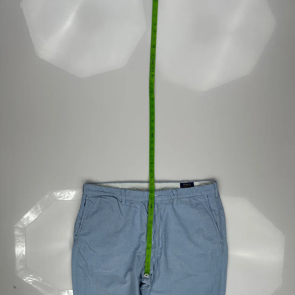 Polo By Ralph Lauren Chinos - 36W 28L Blue Cotton - Image 4
