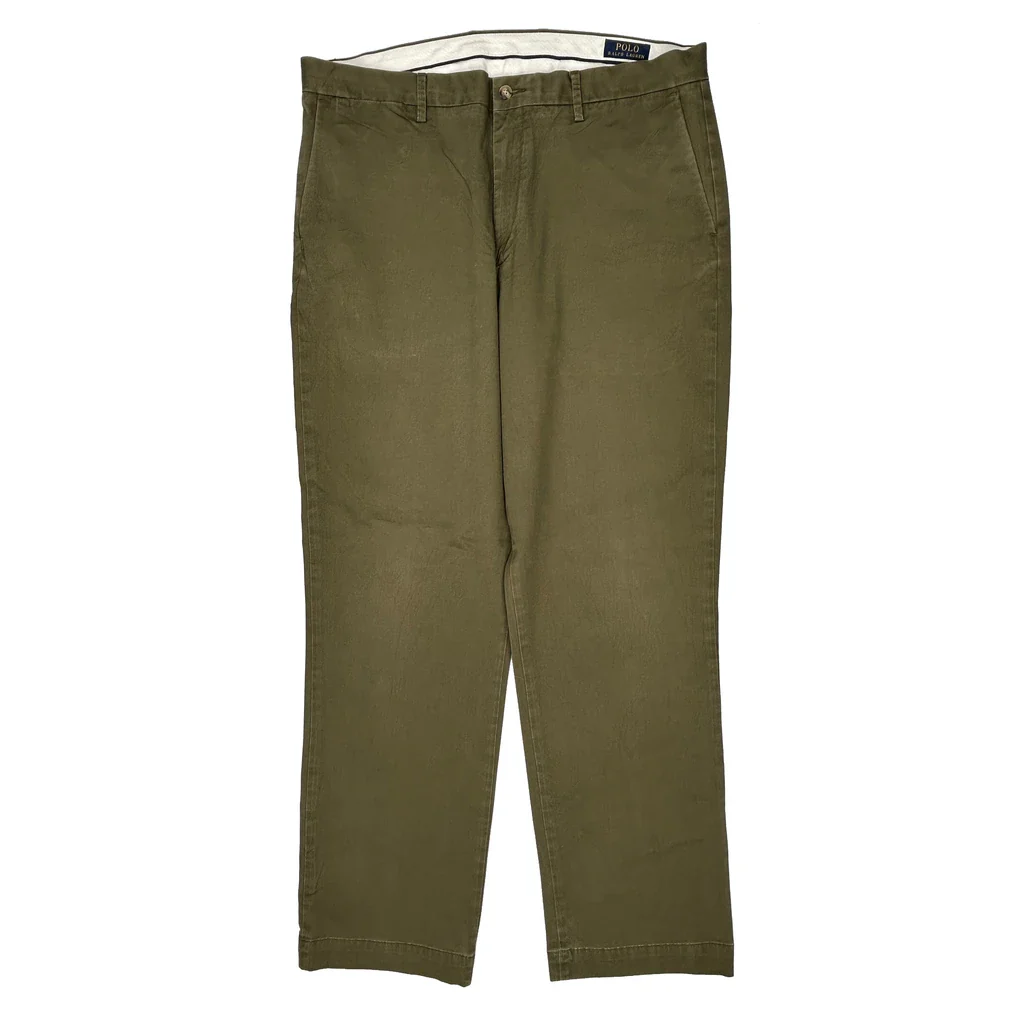 Polo By Ralph Lauren Chinos - 36W 31L Green Cotton - Image 2