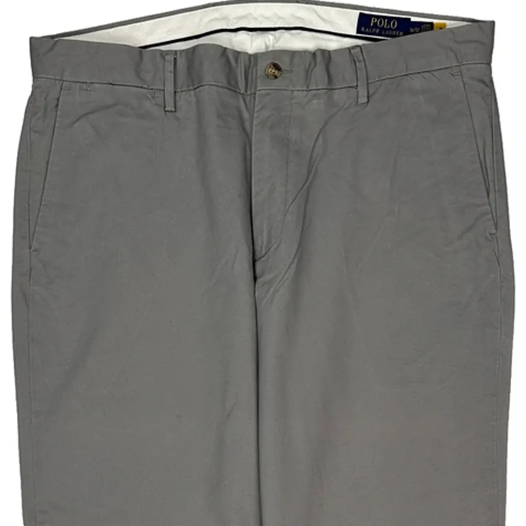 Polo By Ralph Lauren Chinos - 36W 32L Grey Cotton - Image 10
