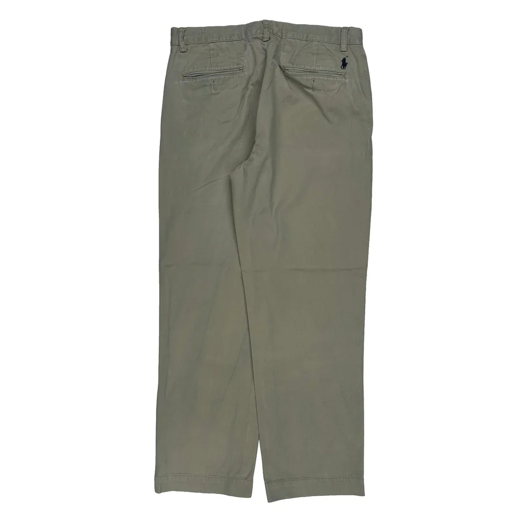 Polo By Ralph Lauren Preston Pant Chinos - 32W 30L Khaki Cotton
