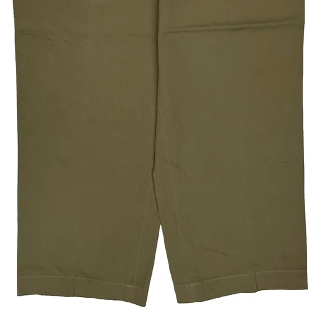 Polo By Ralph Lauren Pleated Chinos - 34W 26L Khaki Cotton - Image 10