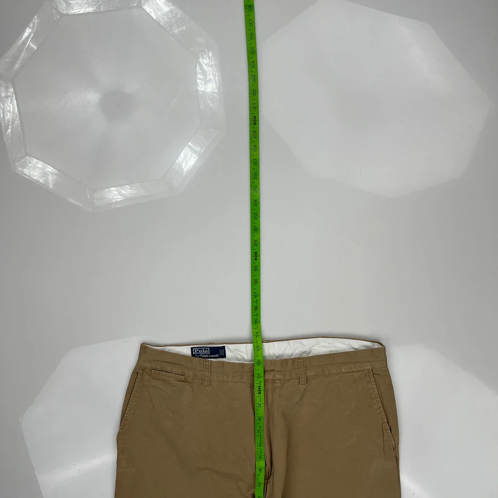 Polo By Ralph Lauren Chinos - 36W 31L Khaki Cotton - Image 4