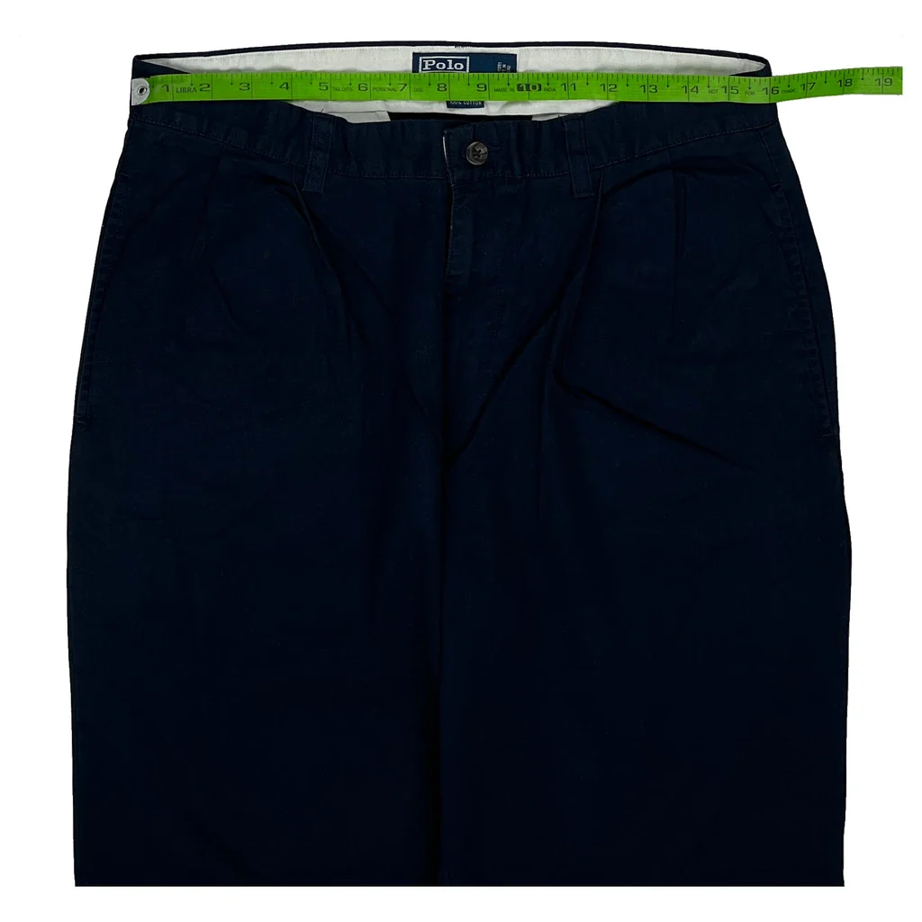 Polo By Ralph Lauren Chinos - 32W 29L Navy Cotton - Image 2
