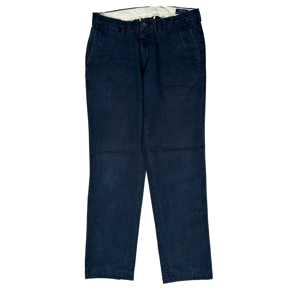 Polo By Ralph Lauren Chinos - 34W 32L Navy Cotton - Image 2