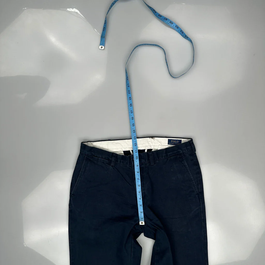Polo By Ralph Lauren Chinos - 34W 32L Navy Cotton - Image 4