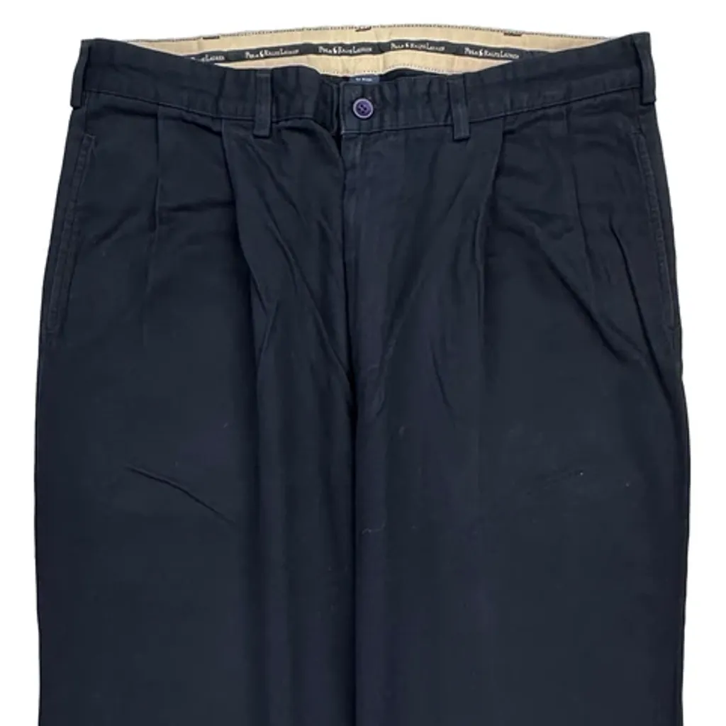 Polo By Ralph Lauren Chinos - 36W 32L Navy Cotton - Image 10