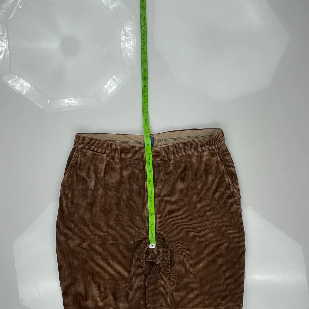 Polo By Ralph Lauren Cord Pants - 34″ Waist Brown Corduroy - Image 4