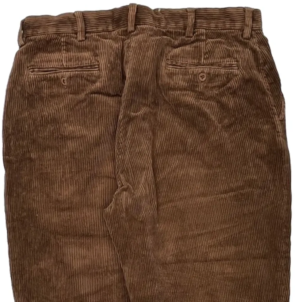 Polo By Ralph Lauren Cord Pants - 34″ Waist Brown Corduroy - Image 8