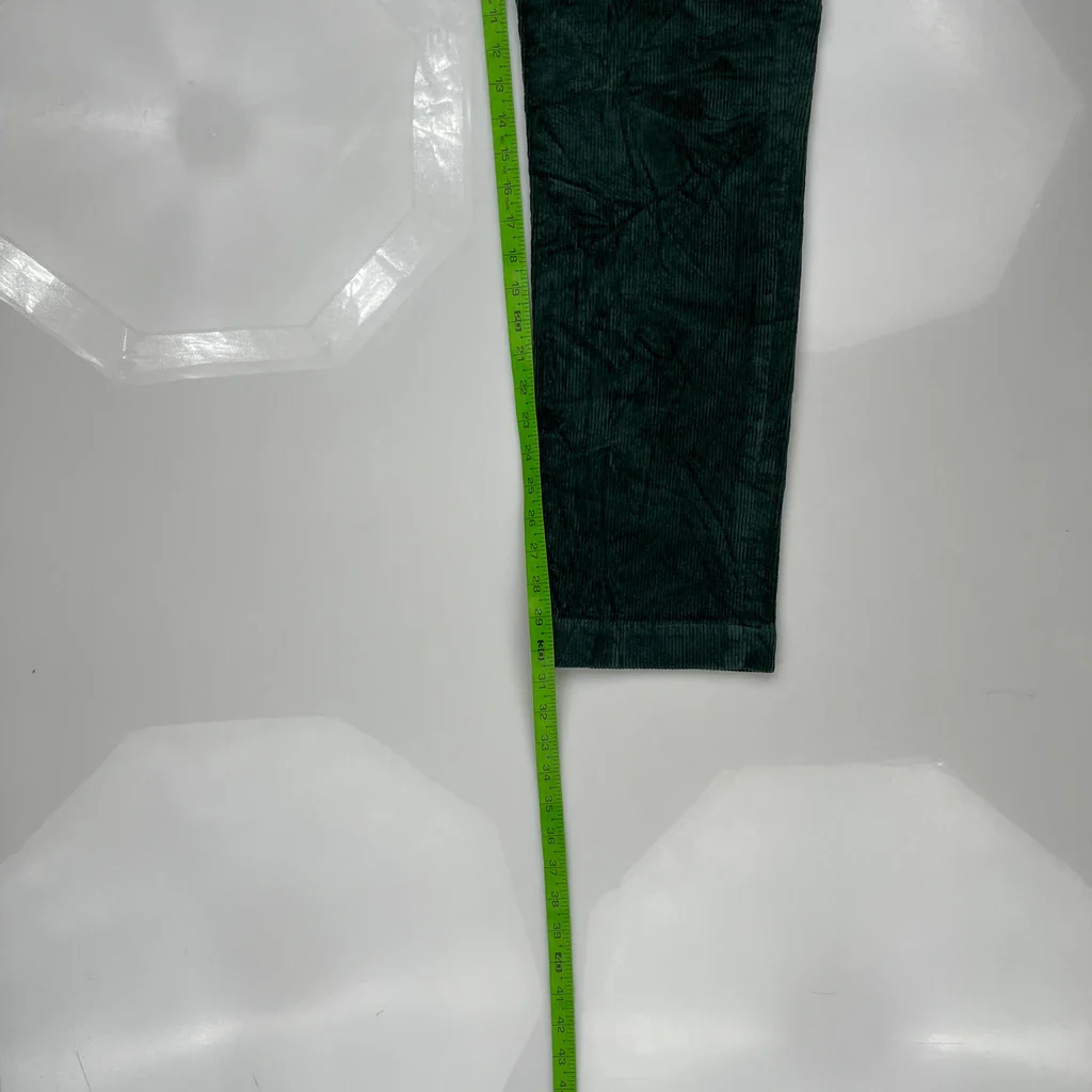 Polo By Ralph Lauren Cord Pants - 33″ Waist Green Corduroy - Image 5