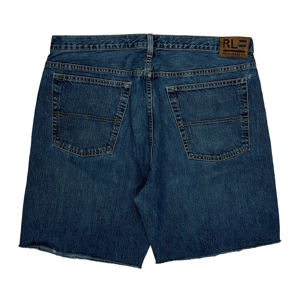 Polo By Ralph Lauren Denim Shorts - 36W 10L Blue Cotton