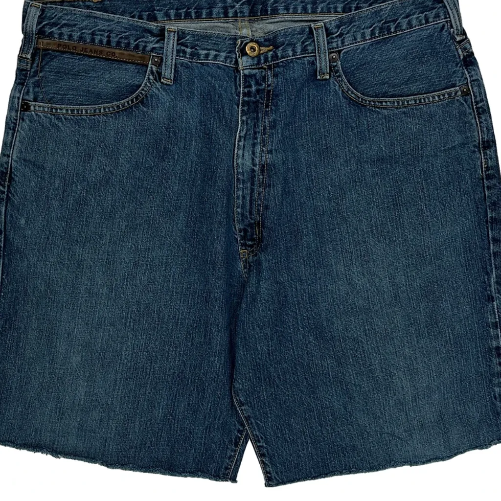 Polo By Ralph Lauren Denim Shorts - 36W 10L Blue Cotton - Image 9