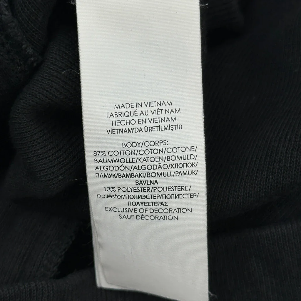 Polo By Ralph Lauren Fleece Jacket - Large Black Cotton - Image 4