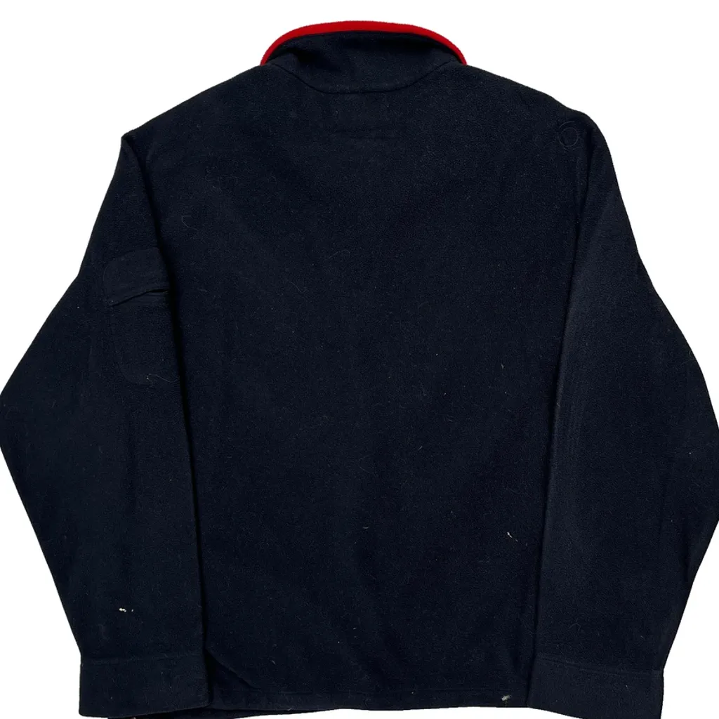 Polo By Ralph Lauren Collared Fleece - XL Navy Polyester - Image 6
