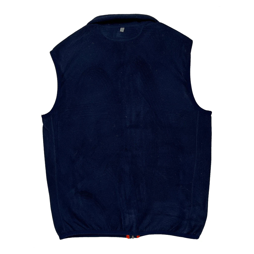 Polo By Ralph Lauren Fleece Vest - Small Navy Polyester - Image 2