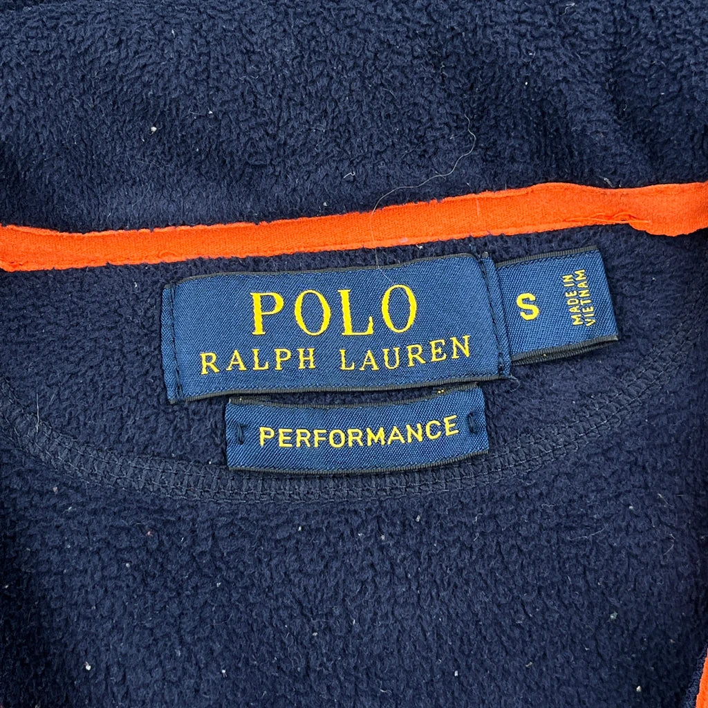 Polo By Ralph Lauren Fleece Vest - Small Navy Polyester - Image 3