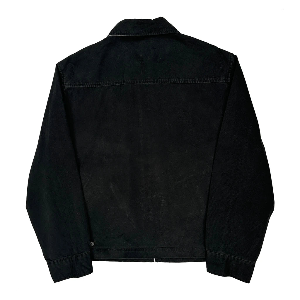 Polo By Ralph Lauren Harrington Jacket - Large Black Cotton - Image 2