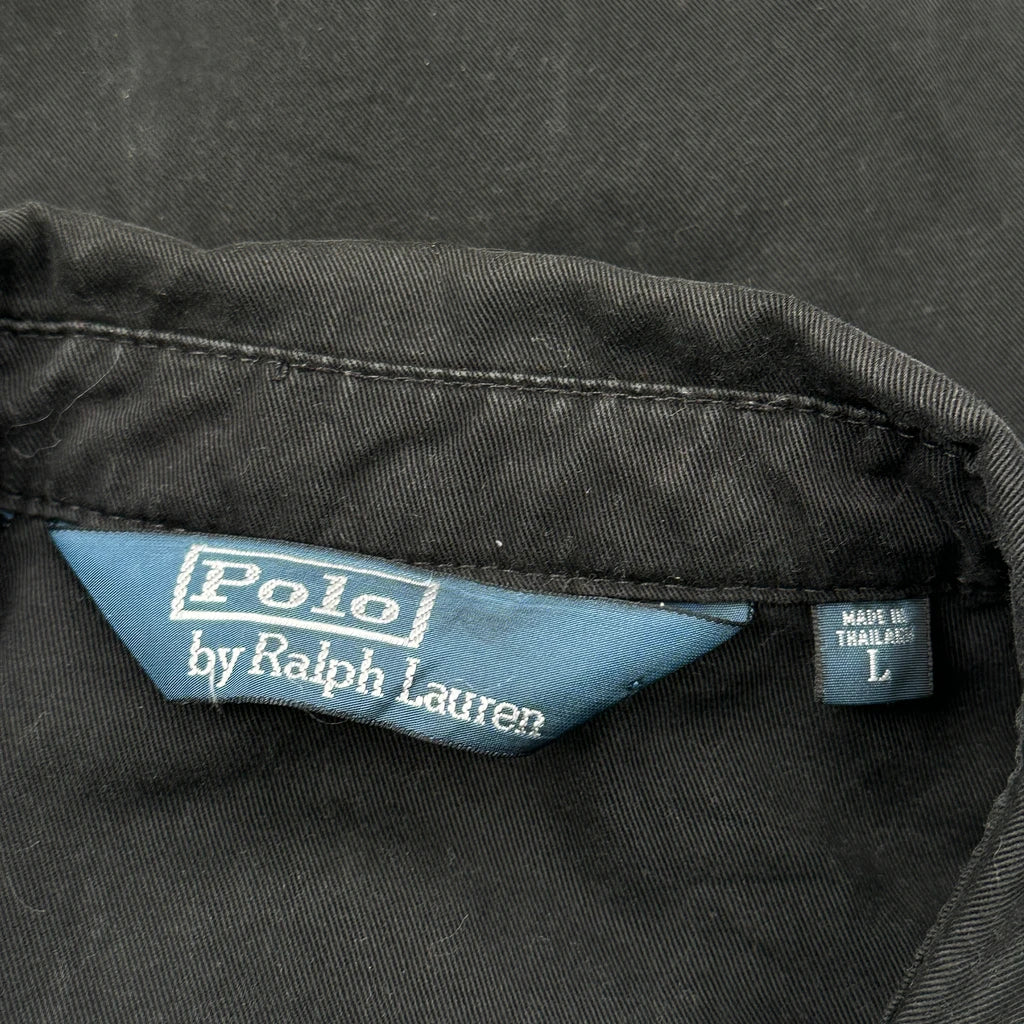 Polo By Ralph Lauren Harrington Jacket - Large Black Cotton - Image 3