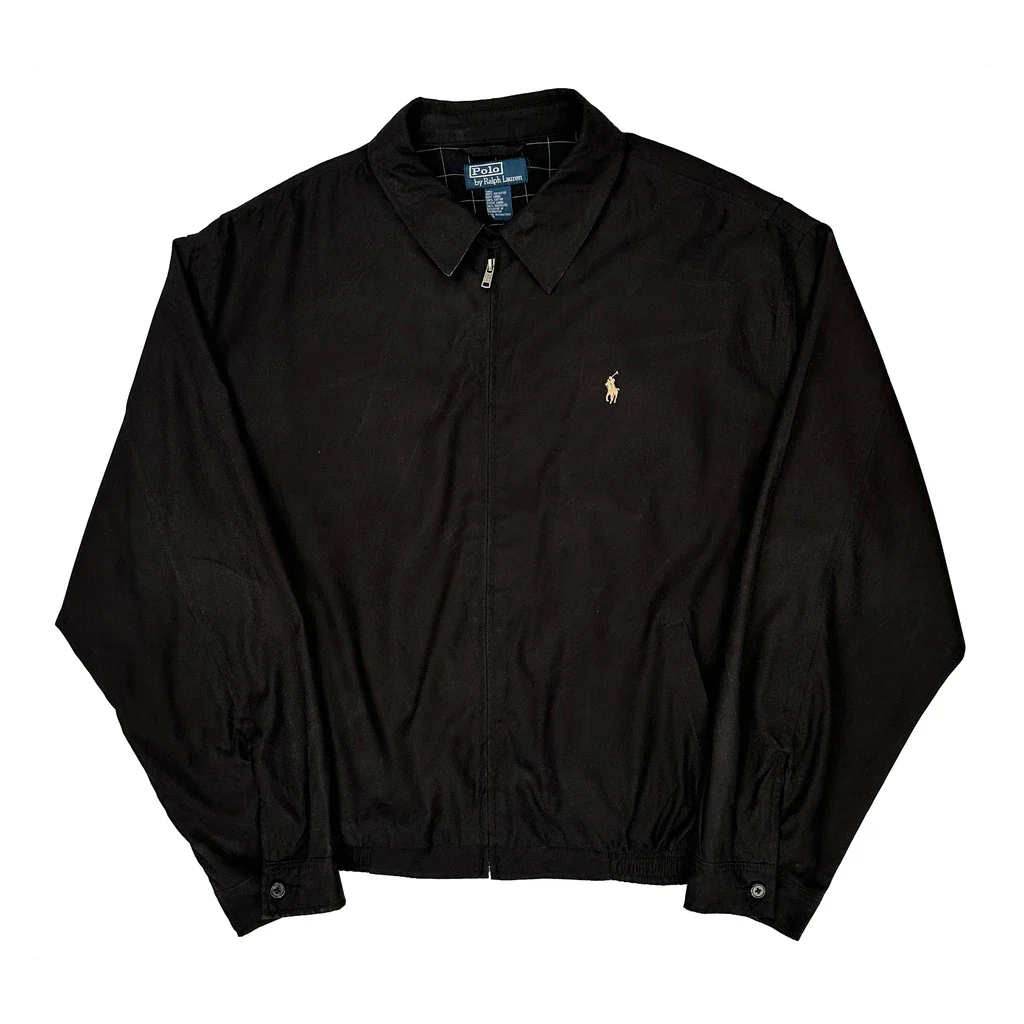 Polo By Ralph Lauren Harrington Jacket - 2XL Black Cotton