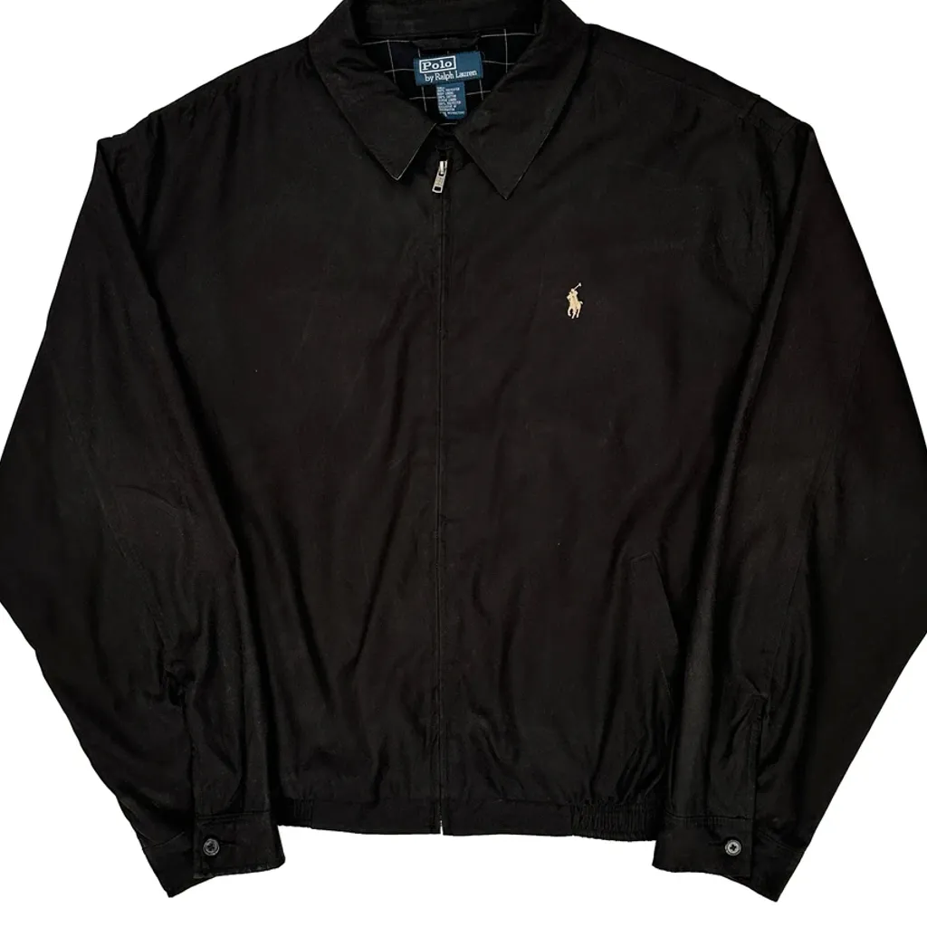 Polo By Ralph Lauren Harrington Jacket - 2XL Black Cotton - Image 4