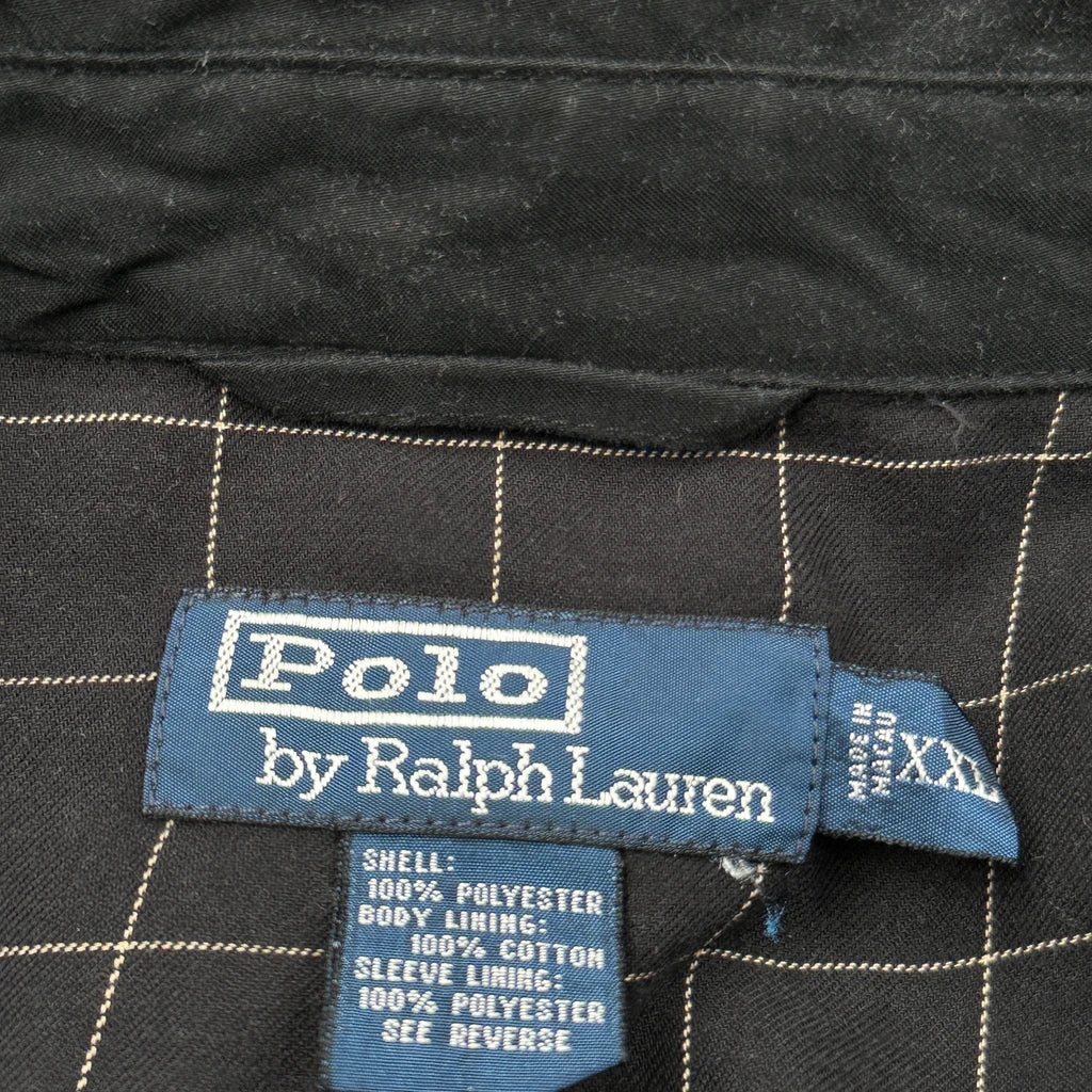 Polo By Ralph Lauren Harrington Jacket - 2XL Black Polyester - Image 3