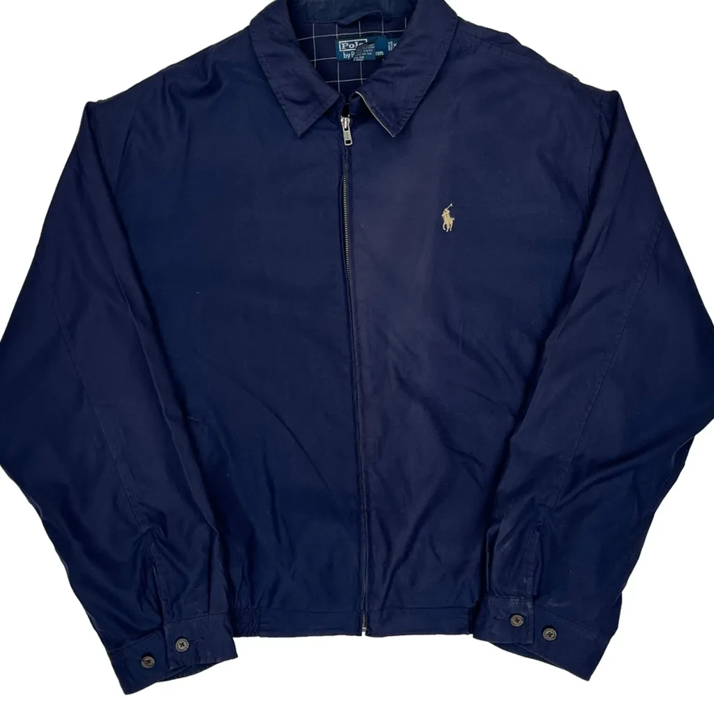 Polo By Ralph Lauren Harrington Jacket - XL Navy Polyester - Image 5