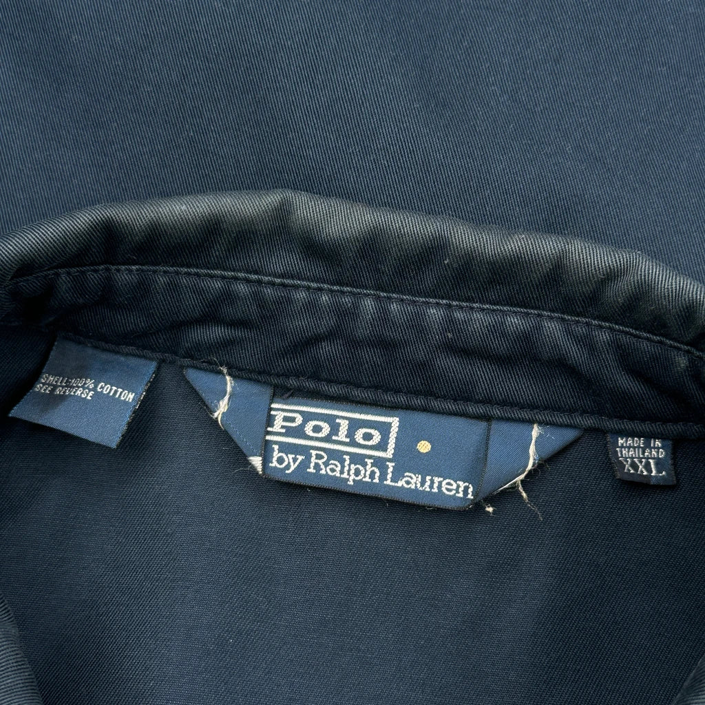 Polo By Ralph Lauren Harrington Jacket - 2XL Navy Cotton - Image 3