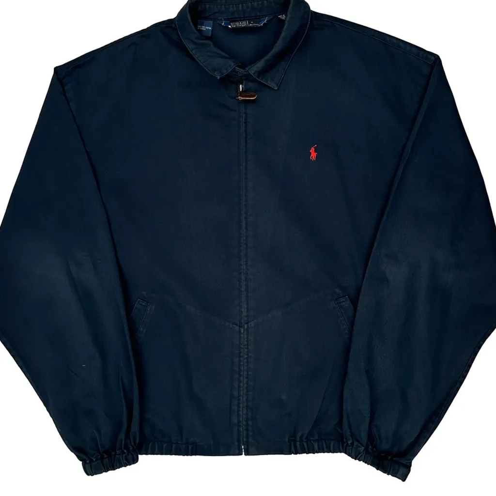 Polo By Ralph Lauren Harrington Jacket - 2XL Navy Cotton - Image 5
