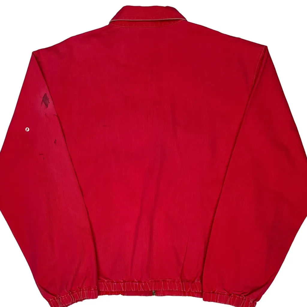 Polo By Ralph Lauren Harrington Jacket - Large Red Cotton - Image 7