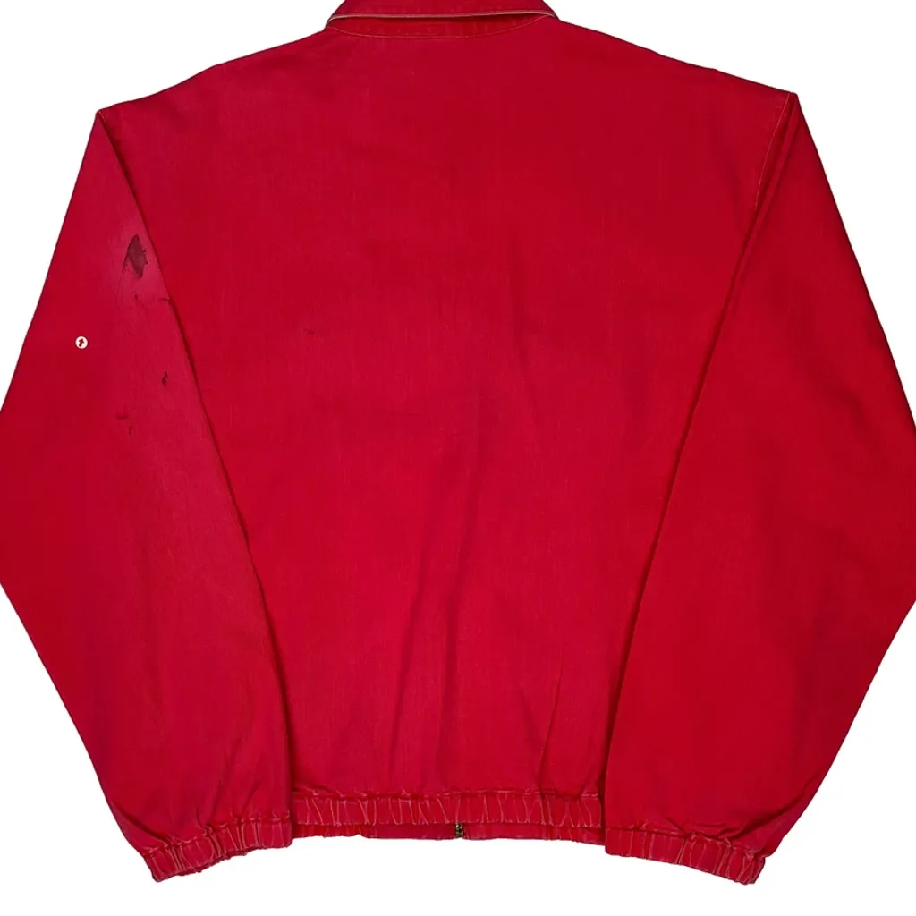 Polo By Ralph Lauren Harrington Jacket - Large Red Cotton - Image 8