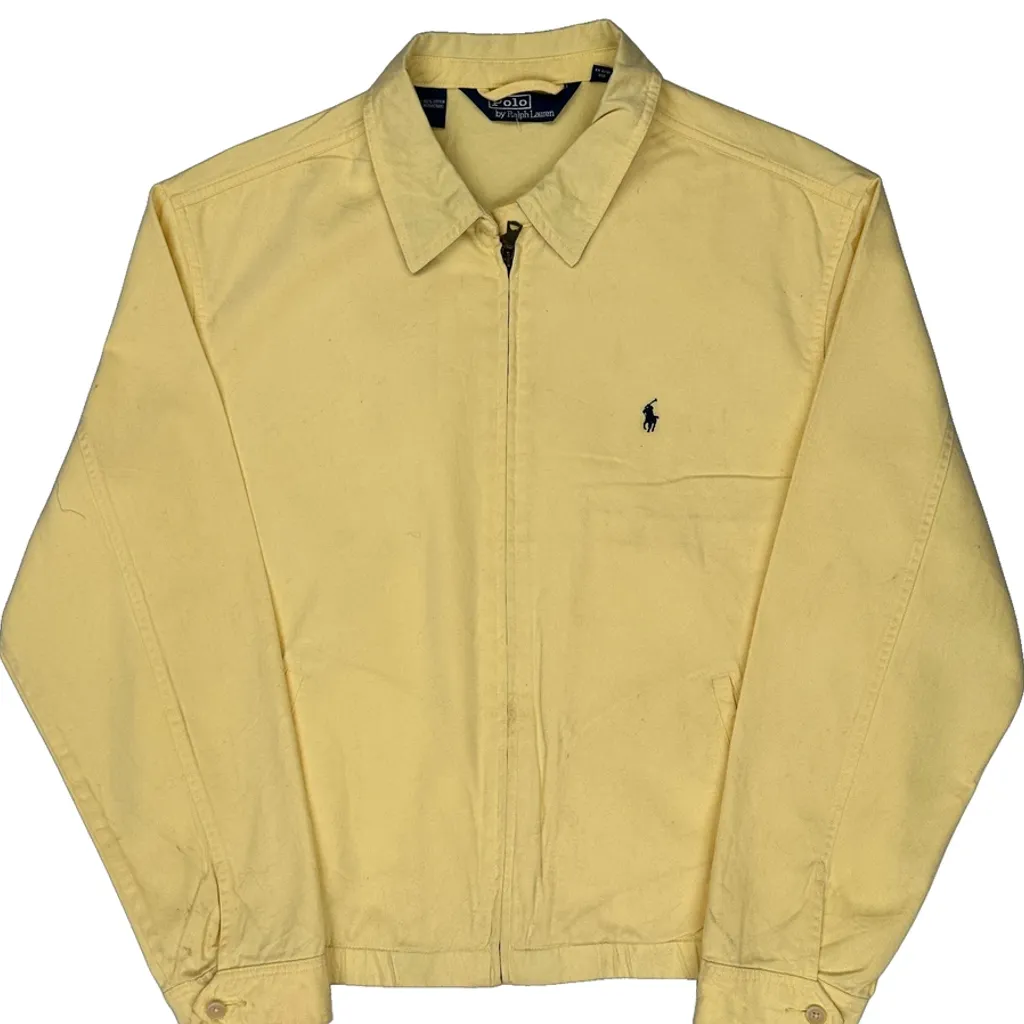 Polo By Ralph Lauren Harrington Jacket - Large Yellow Cotton - Image 5