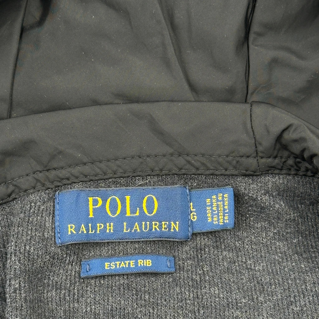 Polo By Ralph Lauren Hoodie - Large Black Cotton Blend - Image 3