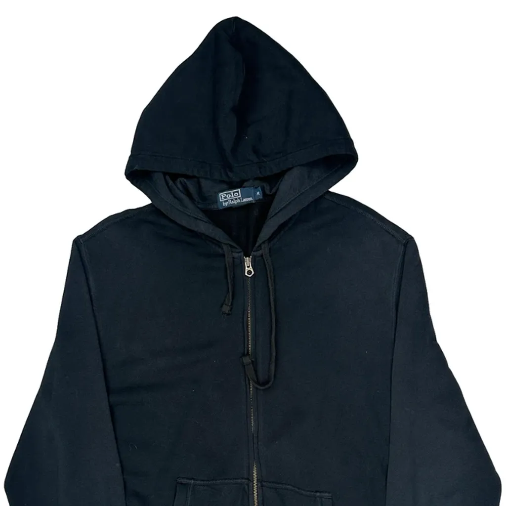 Polo By Ralph Lauren Hoodie - Medium Black Cotton - Image 4