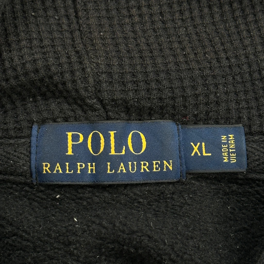 Polo By Ralph Lauren Hoodie - XL Black Cotton - Image 3