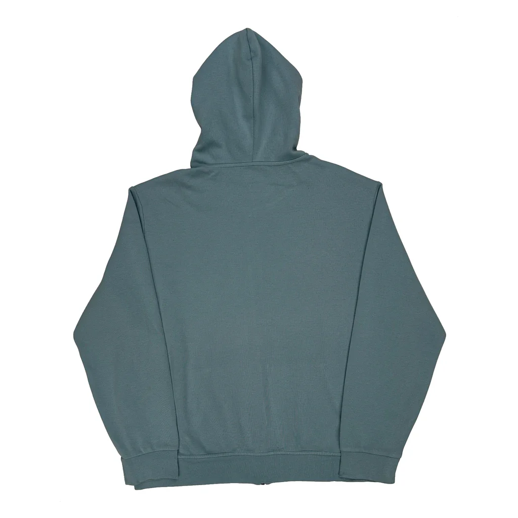 Polo By Ralph Lauren Full Zip Hoodie - XL Blue Cotton - Image 2
