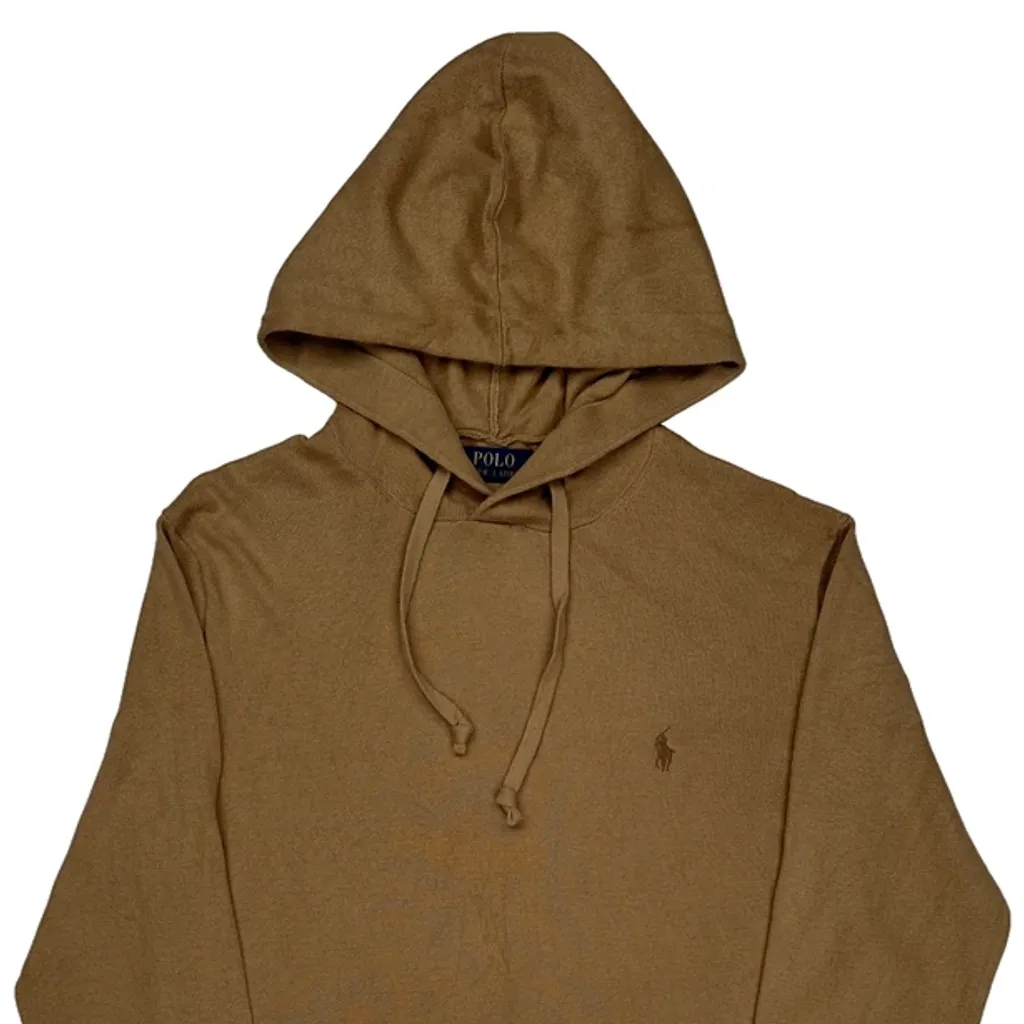 Polo By Ralph Lauren Hoodie - Medium Brown Cotton - Image 4