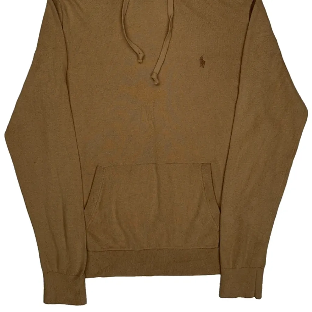 Polo By Ralph Lauren Hoodie - Medium Brown Cotton - Image 5