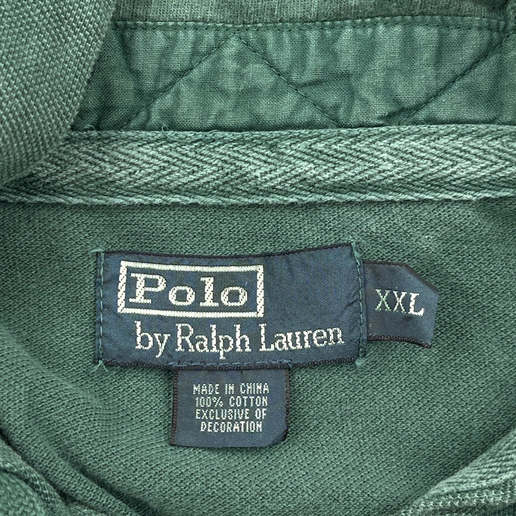 Polo By Ralph Lauren Hoodie - 2XL Green Cotton - Image 3