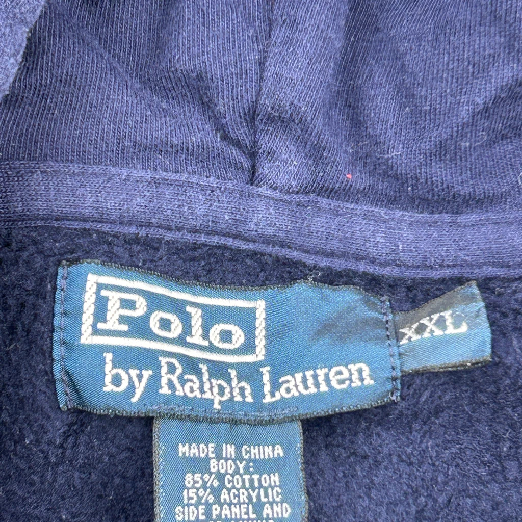 Polo By Ralph Lauren Hoodie - 2XL Navy Cotton - Image 3