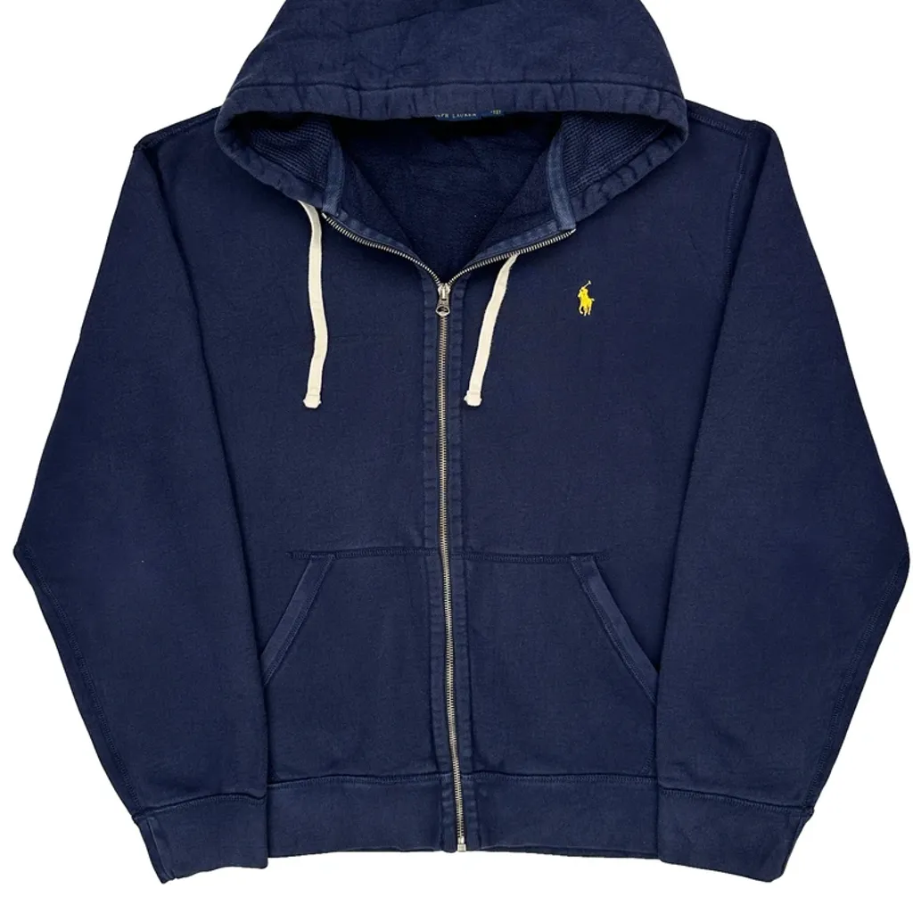 Polo By Ralph Lauren Hoodie - 2XL Navy Cotton - Image 4