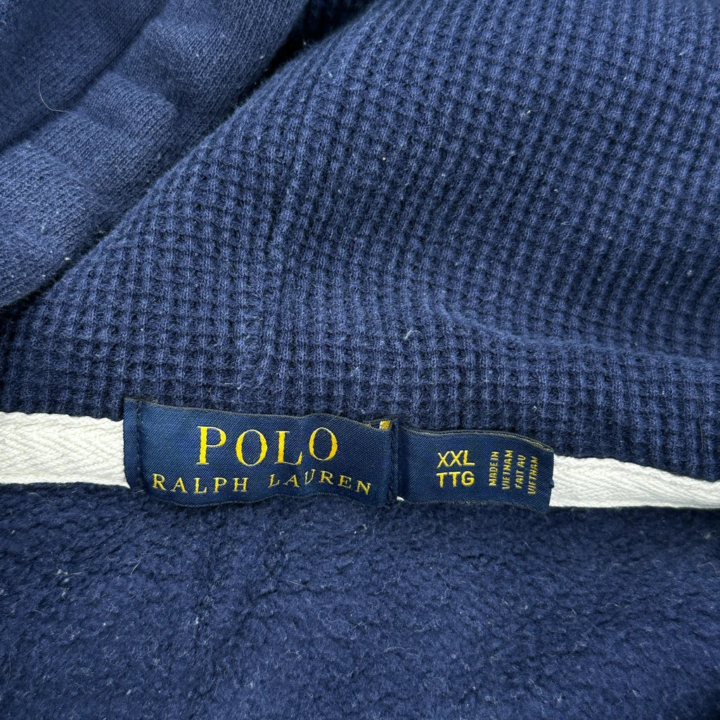 Polo By Ralph Lauren Hoodie - 2XL Navy Cotton - Image 3