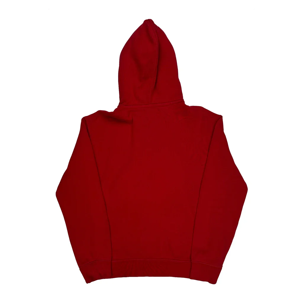 Polo By Ralph Lauren Full Zip Hoodie - XL Red Cotton - Image 2