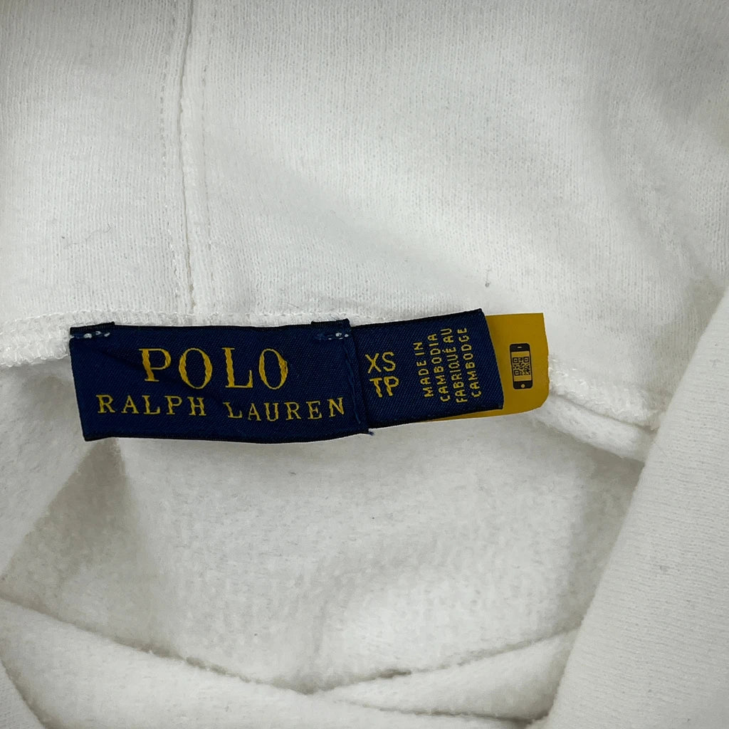 Polo By Ralph Lauren Hoodie - XS White Cotton - Image 3