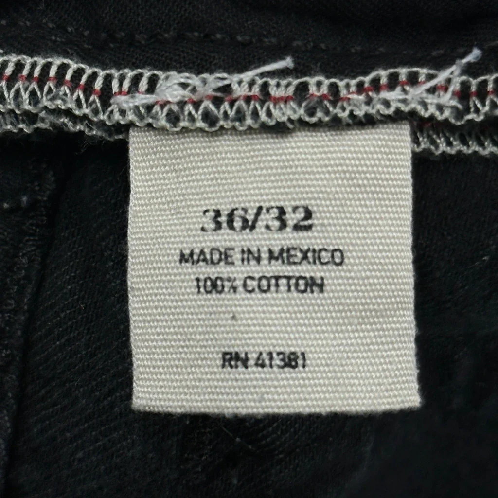 Polo By Ralph Lauren Jeans - 40W 32L Black Cotton - Image 6