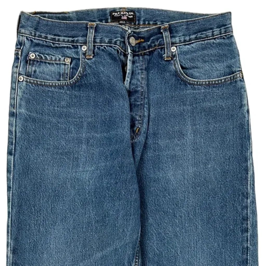 Polo By Ralph Lauren Jeans - 32W 31L Blue Denim - Image 10