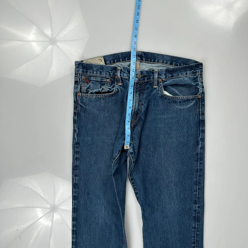 Polo By Ralph Lauren Jeans - 34W 31L Blue Denim - Image 4
